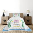 thumbnail image 1 of Ambesonne Colorful Quilted Bedspread Set 2 Pcs, 13th Birthday Gifts, Twin Size, Multicolor, 1 of 6