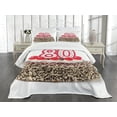 thumbnail image 1 of Ambesonne Colorful Quilted Bedspread Set 3 Pcs, Party Cake Cherries, Queen Size, Multicolor, 1 of 5