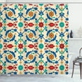 thumbnail image 1 of Ambesonne Colorful Shower Curtain, Eastern Culture Ornaments, 69"Wx70"L, Multicolor, 1 of 5