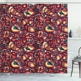 thumbnail image 1 of Ambesonne Colorful Shower Curtain, Modern Paisley, 69"Wx75"L, Multicolor, 1 of 4