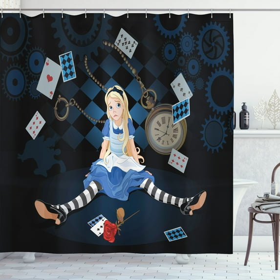 Ambesonne Colorful Shower Curtain, Rose Flowers, 69"Wx75"L, Multicolor