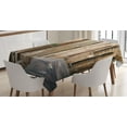 thumbnail image 1 of Ambesonne Colorful Tablecloth Rectangular Table Cover, Italian Houses, 52"x70", Multicolor, 1 of 4
