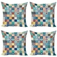thumbnail image 1 of Ambesonne Colorful Throw Pillow Cover 4 Pack, Tunisian Original East, 18", Multicolor, 1 of 6