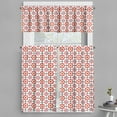 thumbnail image 1 of Ambesonne Colorful Valance & Curtain, Azulejo Tiles Flowers, 55"x24", Multicolor, 1 of 6