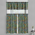 thumbnail image 1 of Ambesonne Colorful Valance & Curtain, Geometrical Mosaic, 55"x30", Multicolor, 1 of 6