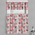 thumbnail image 1 of Ambesonne Colorful Valance & Curtain, Peony Rose Butterflies, 55"x36", Multicolor, 1 of 6