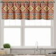 thumbnail image 1 of Ambesonne Colorful Valance Pack of 2, Folkloric Hispanic Motifs, 54"X12", Multicolor, 1 of 5