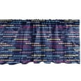 thumbnail image 1 of Ambesonne Colorful Window Valance, Abstract Circle Design, 54" X 18", Multicolor, 1 of 3