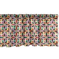 thumbnail image 1 of Ambesonne Colorful Window Valance, Quirky Retro Pattern of Round and Vivid Flower Inspired Geometric Print, Curtain Valance for Kitchen Bedroom Decor with Rod Pocket, 54" X 18", Multicolor, 1 of 2