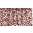 thumbnail image 1 of Ambesonne Colorful Window Valance, Retro, 54" X 18", Mauve Rose Red, 1 of 2