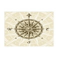 thumbnail image 1 of Ambesonne Compass Jigsaw Puzzle, Sun Motifs Sepia, Heirloom-Quality Fun Activity for Family Durable Cardboard, 1000 pcs, Olive Green Beige, 1 of 5