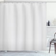 thumbnail image 1 of Ambesonne Contemporary Shower Curtain, Interwined Patterns, 69"Wx75"L, Pale Taupe White, 1 of 3