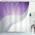 thumbnail image 1 of Ambesonne Contemporary Shower Curtain, Modern Art Stripes, 69"Wx75"L, Pale Grey, 1 of 4