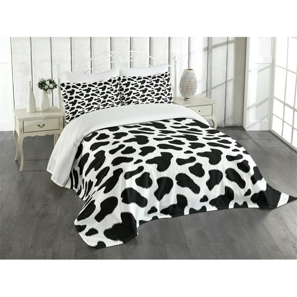Cow Print Bedspread