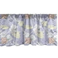 thumbnail image 1 of Ambesonne Crane Window Valance, Lavender Background Oriental, 54" X 18", Multicolor, 1 of 3