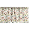 thumbnail image 1 of Ambesonne Cupcake Window Valance, Birthday Party Balloons, 54" X 12", Multicolor, 1 of 3