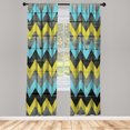 thumbnail image 1 of Ambesonne Curtains, Pair of 28"x63", Almond Green, 1 of 2