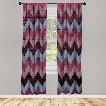 Ambesonne Curtains, Pair of 28"x63", Pale Teal