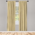thumbnail image 1 of Ambesonne Curtains, Pair of 28"x63", Sand Brown, 1 of 2