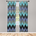 thumbnail image 1 of Ambesonne Curtains, Pair of 28"x84", Ceil Blue, 1 of 2