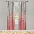 thumbnail image 1 of Ambesonne Curtains, Pair of 28"x84", Grey Yellow, 1 of 2