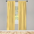 thumbnail image 1 of Ambesonne Curtains, Pair of 28"x84", Pale Rust, 1 of 2