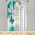 thumbnail image 1 of Ambesonne Curtains, Pair of 28"x95", Pale Tan, 1 of 2