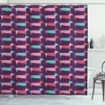 thumbnail image 1 of Ambesonne Dachshund Shower Curtain, Sixties Style Puppy, 69"Wx84"L, Multicolor, 1 of 3