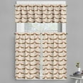 thumbnail image 1 of Ambesonne Dachshund Valance & Curtain, Sausage Dogs in Love, 55"x36", Chocolate Vermilion, 1 of 7