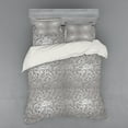 thumbnail image 1 of Ambesonne Damask Bedding Set 4 Pcs, Royal Paisley Pattern, Queen, Dimgray Grey, 1 of 3
