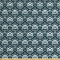 thumbnail image 1 of Ambesonne Damask Fabric by the Yard Upholstery, Floral Victorian, 10 Yards, Grey White, 1 of 4