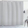 thumbnail image 1 of Ambesonne Damask Grey Shower Curtain, Flowers Antique Motif, 69"Wx75"L, Purpleblue Taupe, 1 of 4