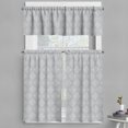 thumbnail image 1 of Ambesonne Damask Grey Valance & Curtain, Flowers Antique Motif, 55"x24", Purpleblue Taupe, 1 of 7