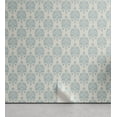thumbnail image 1 of Ambesonne Damask Peel & Stick Wallpaper for Home, Classic Swirly Floral Forms, 13"x72", Pale Blue Grey Eggshell, 1 of 6