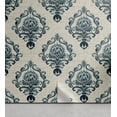 thumbnail image 1 of Ambesonne Damask Peel & Stick Wallpaper for Home, Nostalgic Baroque Blooms, 13"x36", Tan Petrol Blue, 1 of 6