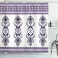 thumbnail image 1 of Ambesonne Damask Shower Curtain, Middle Eastern Motifs, 69"Wx70"L, Lavender Purple, 1 of 3