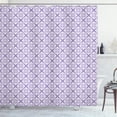 thumbnail image 1 of Ambesonne Damask Shower Curtain, Old Fashioned Abstract Art, 69"Wx70"L, Pale Lavender, 1 of 4