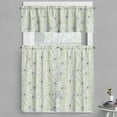 thumbnail image 1 of Ambesonne Dandelion Valance & Curtain, Blowball Flower Motif, 55"x45", Apple Green Emerald, 1 of 6
