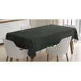 thumbnail image 1 of Ambesonne Dark Grey Tablecloth Rectangular Table Cover, Antique Damask 3D, 60"x90", Charcoal Grey Dimgrey, 1 of 3