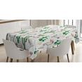 thumbnail image 1 of Ambesonne Desert Tablecloth Rectangular Table Cover, Llama Animal Pattern Cacti, 60"x84", Multicolor, 1 of 4