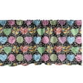 thumbnail image 1 of Ambesonne Dessert Window Valance, Colorful Candy Lollipops Spiral Sugar Canes with Polka Dots, Curtain Valance for Kitchen Bedroom Decor with Rod Pocket, 54" X 12", Sky Blue Magenta and Lime Green, 1 of 3