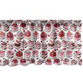 thumbnail image 1 of Ambesonne Dessert Window Valance, Delicious Cake Slices Food, 54" X 18", Multicolor, 1 of 3