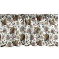 thumbnail image 1 of Ambesonne Dia De Los Muertos Window Valance, Mexican Ethnic, 42" x 18", White and Multicolor, 1 of 3