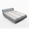 thumbnail image 1 of Ambesonne Digital Fitted Sheet, Ionic Doric and Marbles, Queen Size, Coconut, 1 of 2