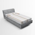 thumbnail image 1 of Ambesonne Digital Fitted Sheet, Ionic Doric and Marbles, Twin XL Size, Coconut, 1 of 2