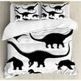 thumbnail image 1 of Ambesonne Dinosaur Duvet Cover Set, 1 of 3