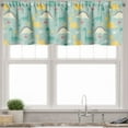 thumbnail image 1 of Ambesonne Dinosaur Party Valance Pack of 2, Cartoon, 54"X18", Multicolor, 1 of 5