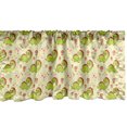thumbnail image 1 of Ambesonne Dinosaur Window Valance, Dinosaur, 54" X 18", Green Yellow, 1 of 3