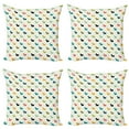 thumbnail image 1 of Ambesonne Dog Lover Throw Pillow Cover 4 Pack, Scottish Terrier, 24", Multicolor, 1 of 2