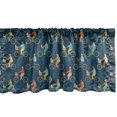 thumbnail image 1 of Ambesonne Dog Lover Window Valance, People Pets in Baskets, 54" X 18", Multicolor, 1 of 3